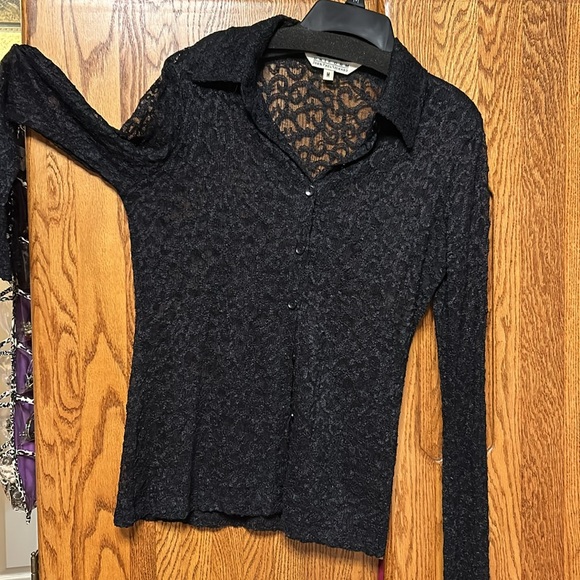 Black see through top - Picture 6 of 8